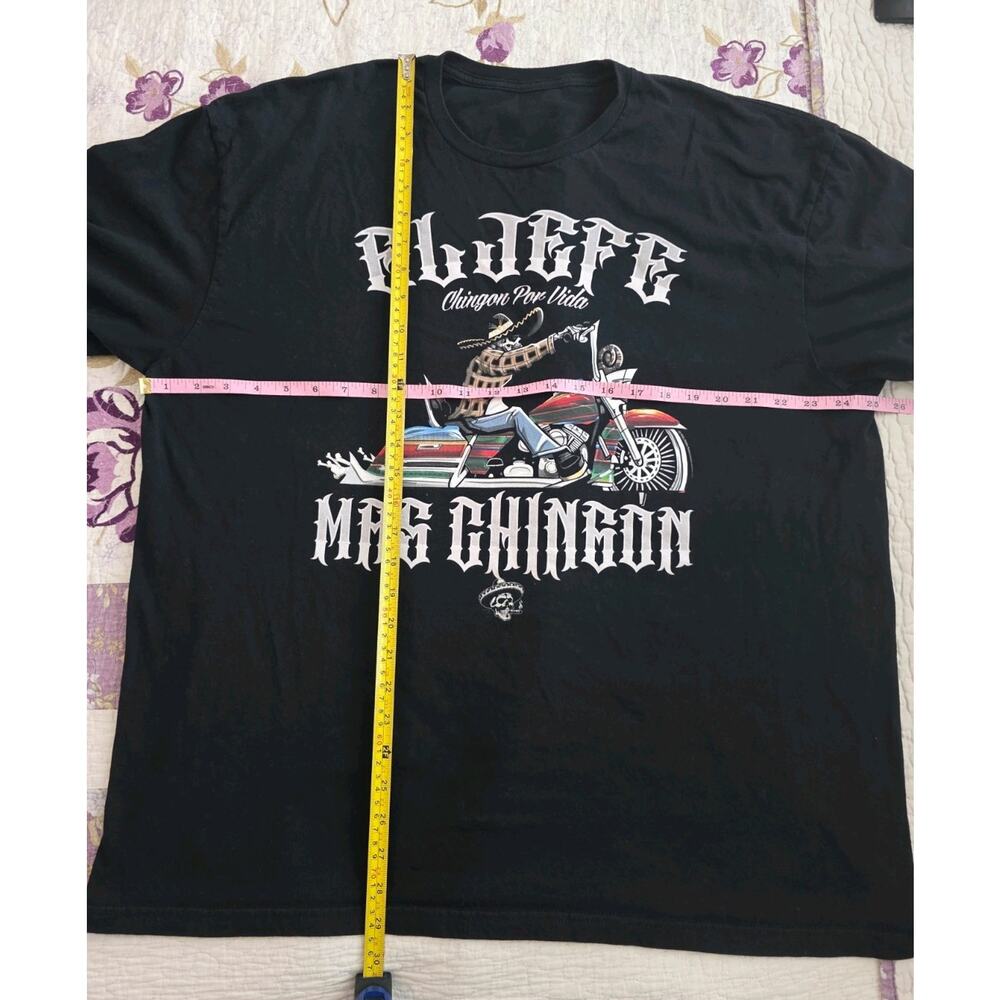 El Jefe Mas Chingonn Vicleroo Tee Shirt Size 2xl. B8 - Picture 3 of 3